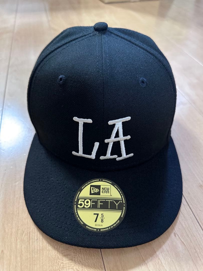 ほぼ未使用★ STUSSY × NEWERA 59FIFTY LA キャップ