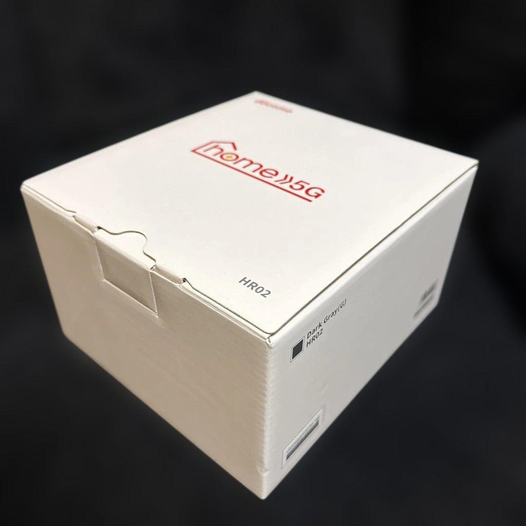 docomo HR02 5G 無線LANルーター ダークグレー