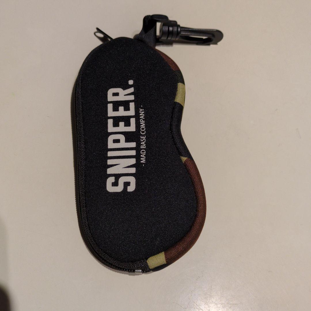 スナイパー　SNIPEER　バック・ポーチ・サングラスケース・ステッカーセット