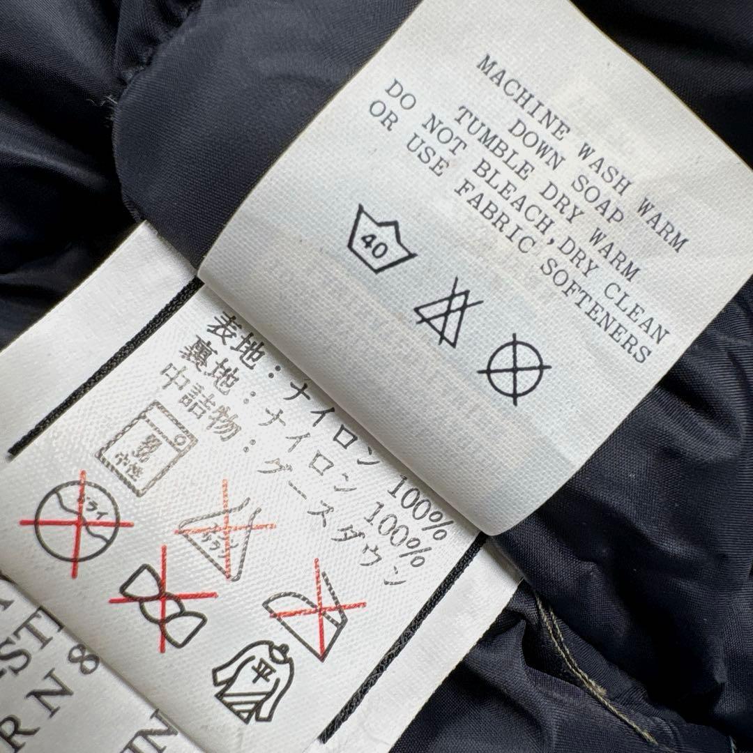 ✨2WAY・GORE‑TEX✨マーモット　ダウンジャケット　ビッグサイズ　黒　M