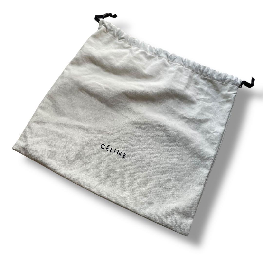 1度使用美品 CELINE セリーヌ ラムスキン キャメル トリコ バッグ