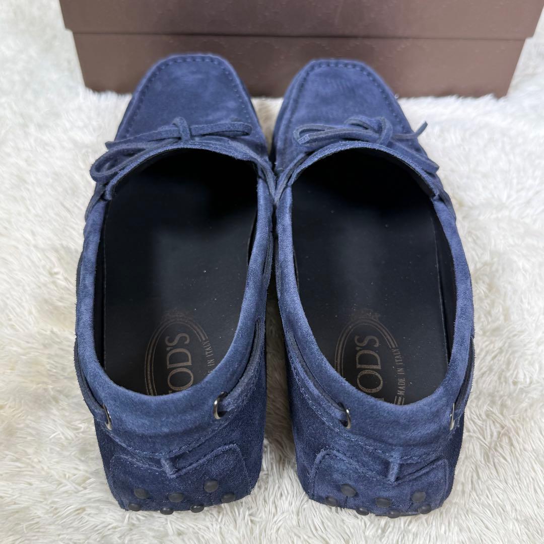 【Tod's】トッズ 8 ゴンミーニ ドライビングシューズ ブルー