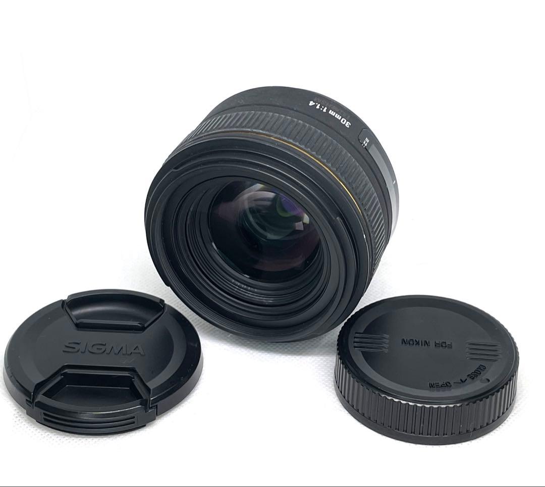 【ほぼ新品】シグマ　SIGMA 30 F1.4 EX DC HSM Nikon用