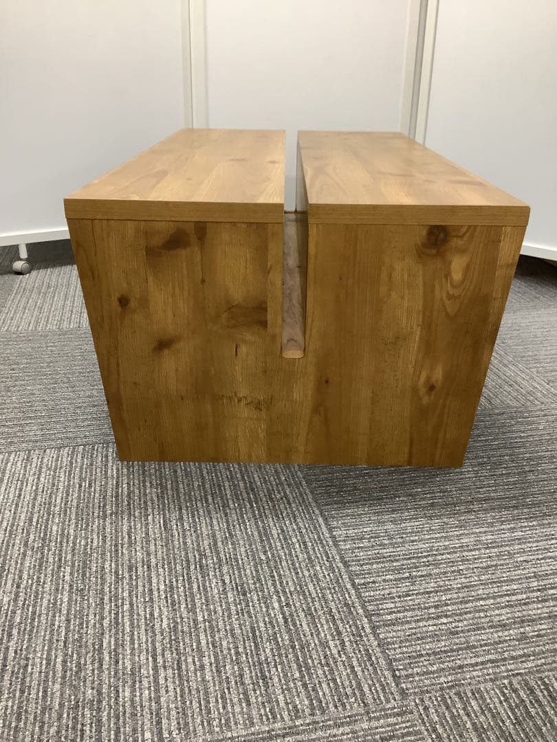 マガジンラックテーブル ローテーブル LE-300NA 東谷 センターテーブル★