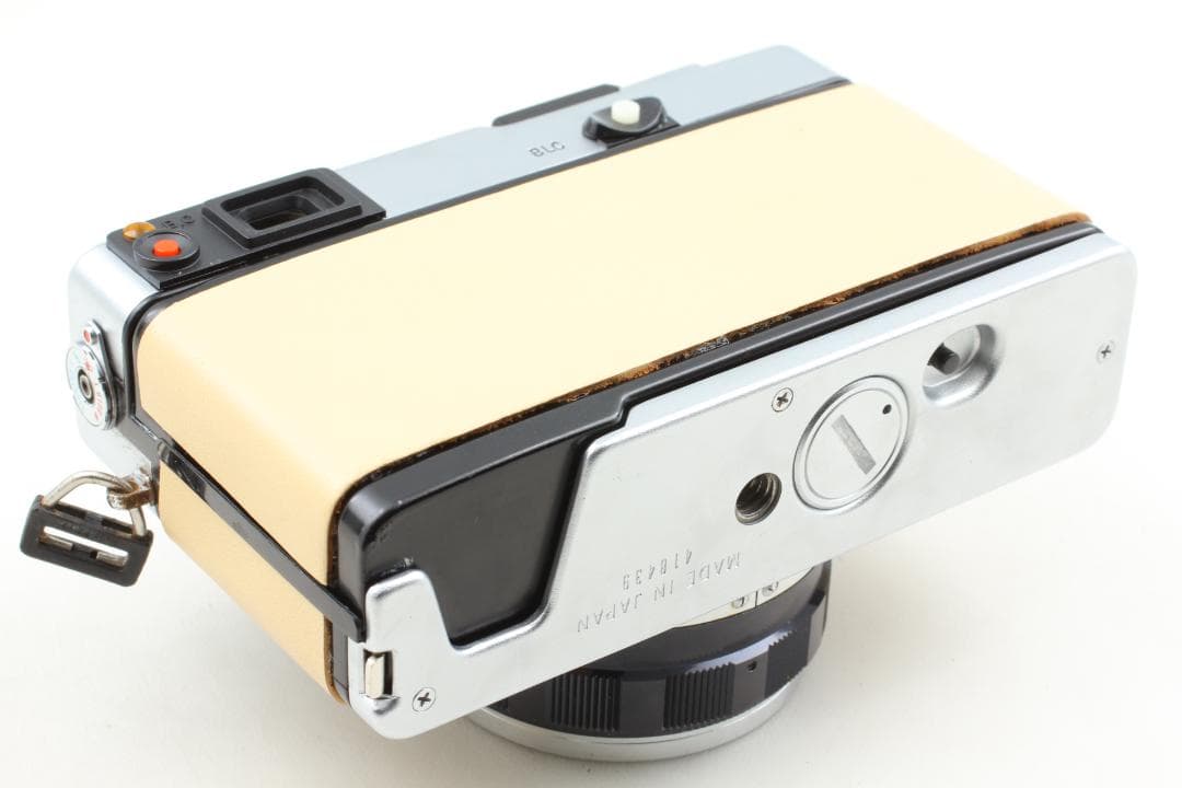 【整備済　美品】ベージュ　オリンパス 35 DC　露出計OK #1365