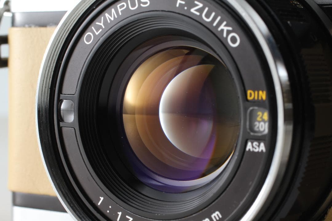 【整備済　美品】ベージュ　オリンパス 35 DC　露出計OK #1365