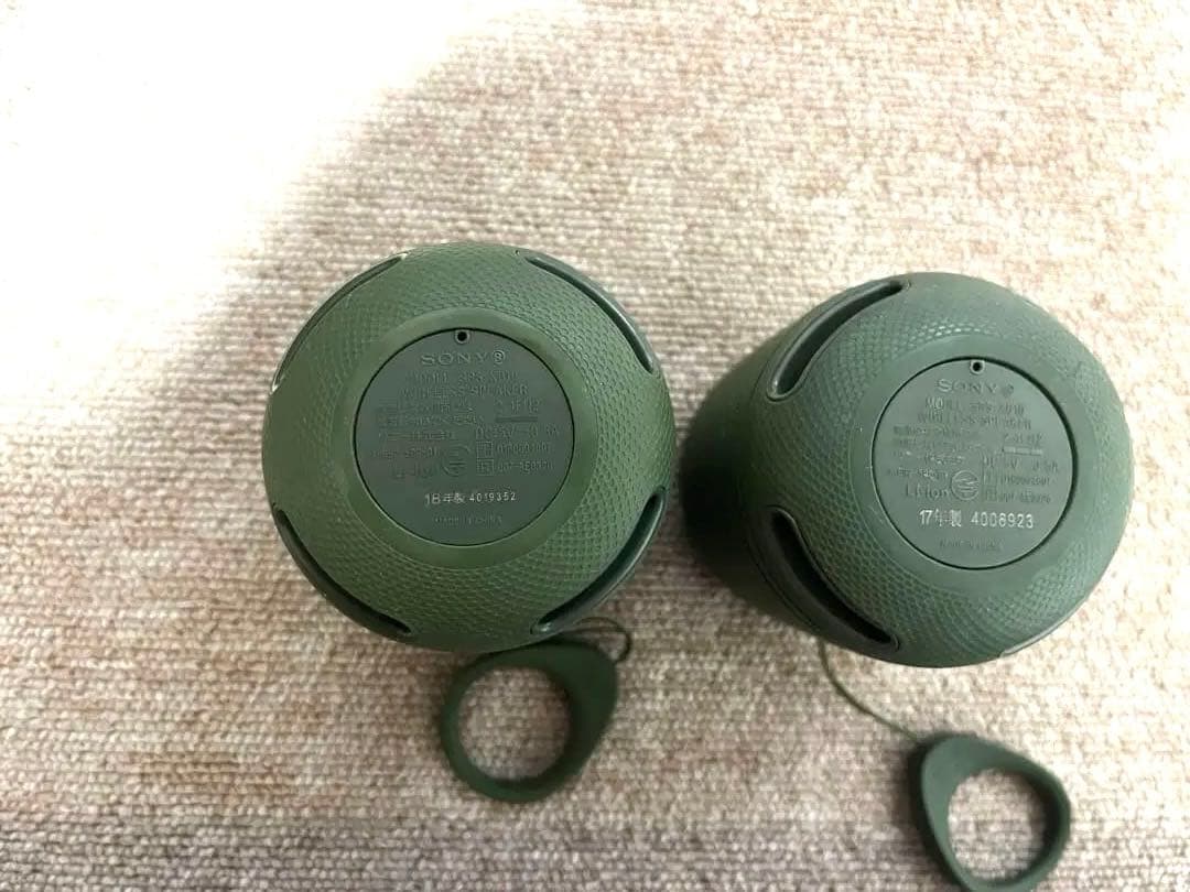 SONY SRS-XB10 ワイヤレススピーカー オリーブグリーン　2台セット