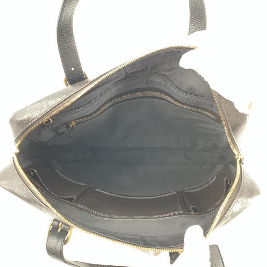 ダンヒル ENDEAVOUR エンデバー ビジネスバッグ ブリーフケース 焦茶