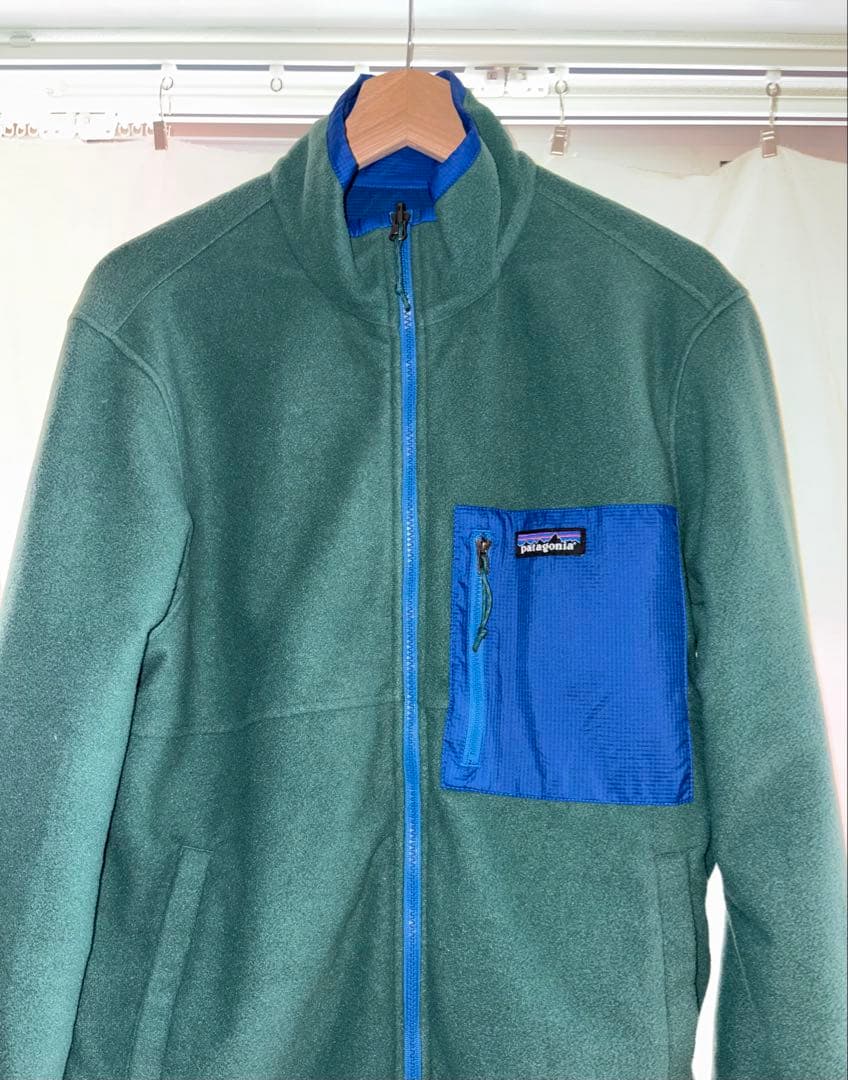 Patagonia リバーシブル シェルド マイクロディニ ジャケット シンチラ