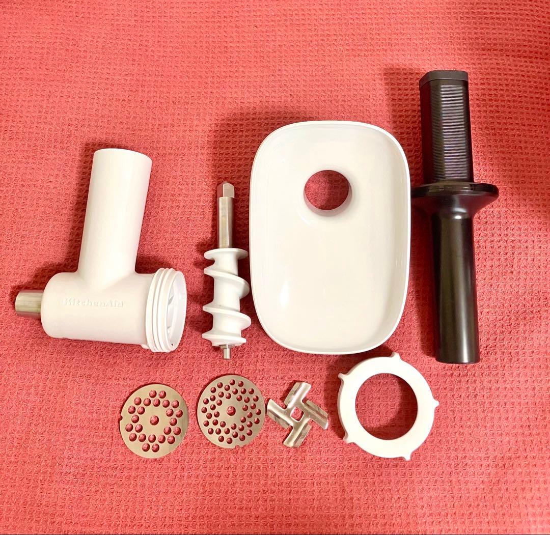 ✨2021年製✨ キッチンエイド 9KSM95ER 肉ミンチ装置付 動作確認済