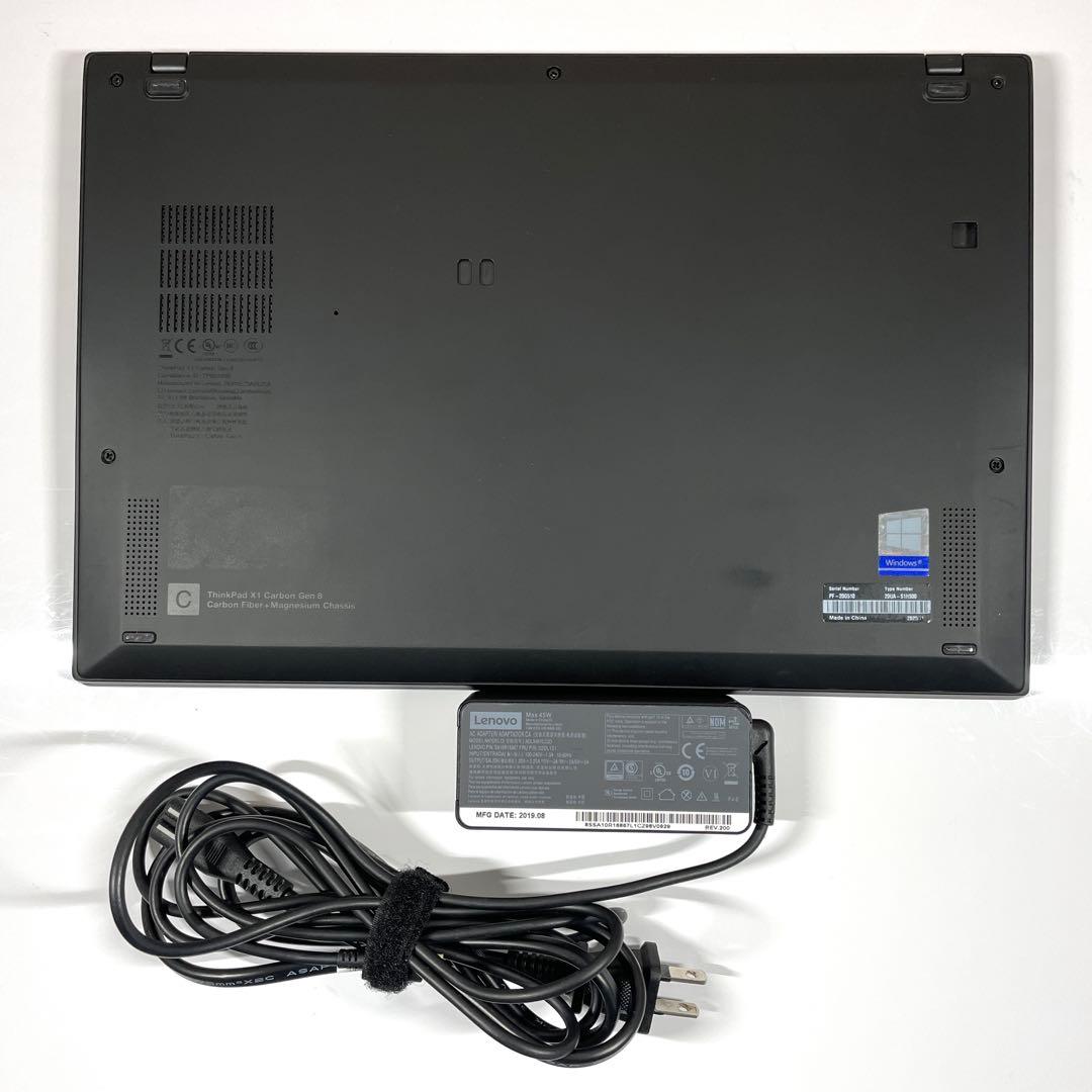 ★美品★ ThinkPad X1 2020年製 SSD256GB XX7