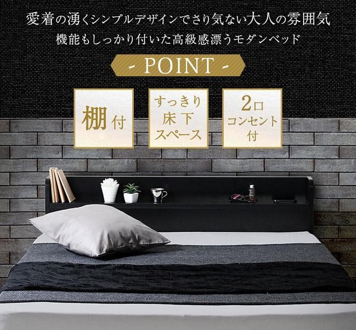 【R】ダブル　マットレスなし【収納なし】 送料込み！【ホワイト】