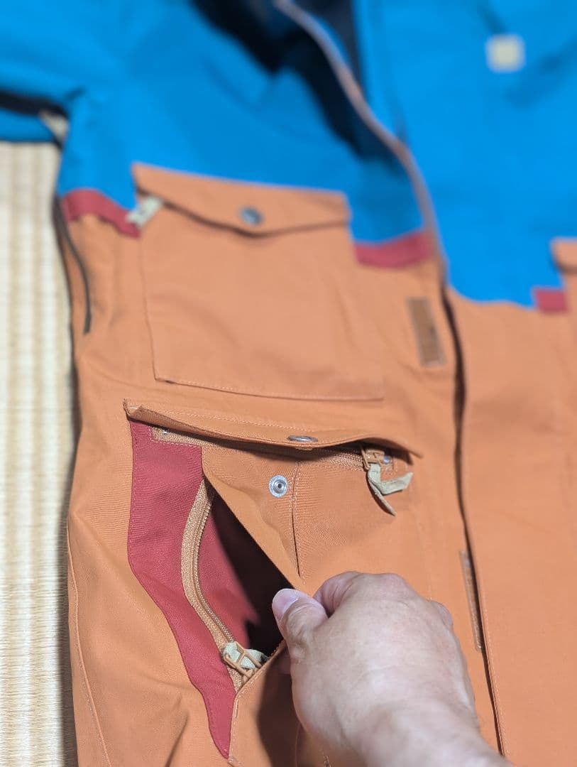 unfudge スノーボードウェア上下ビブパンツ