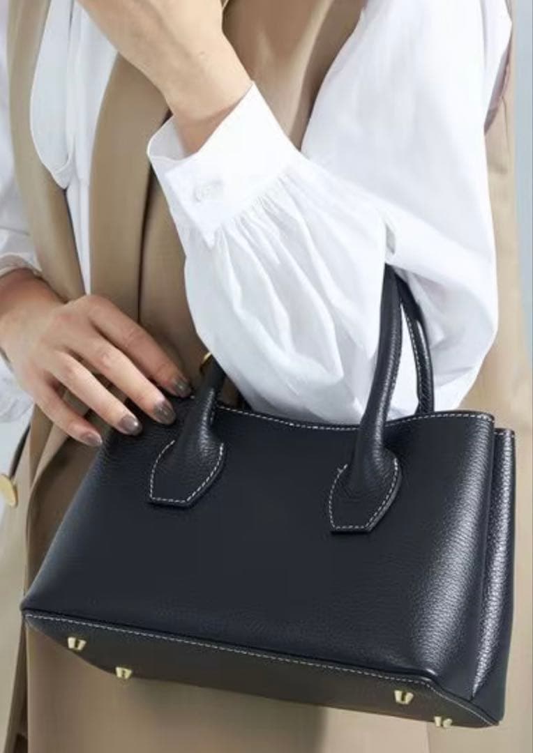 【新品】＜MARCO BIANCHINI＞ ボックス ボストン 2WAY バッグ