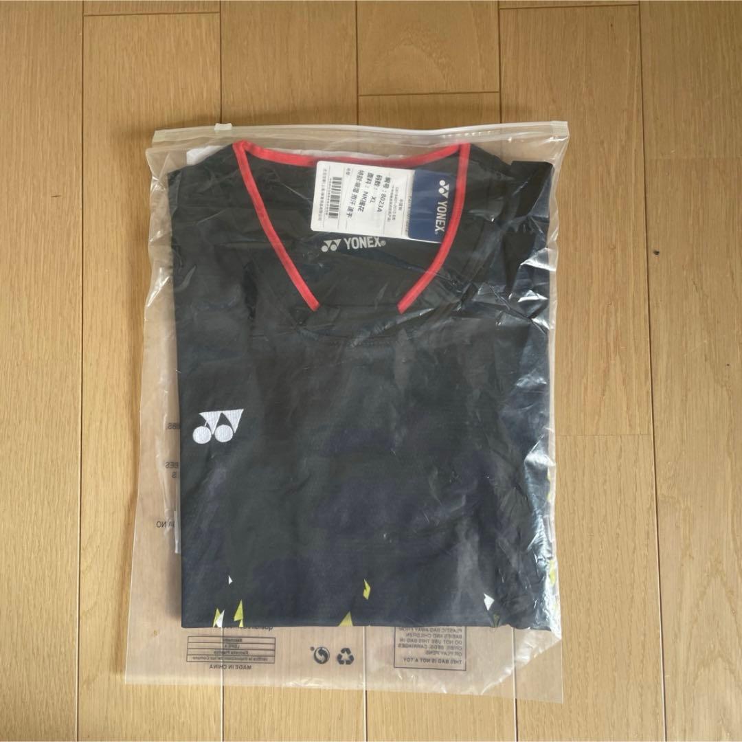 ヨネックス　YONEX ゲームシャツ　新品　サイズXLブラック