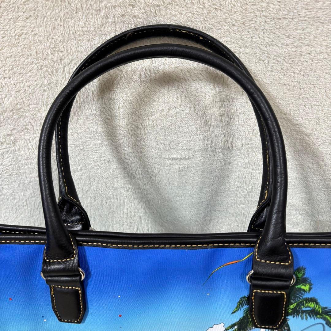 【美品】マンシングウェア 60周年 鈴木英人 トートバッグ キムハヌル サイン有