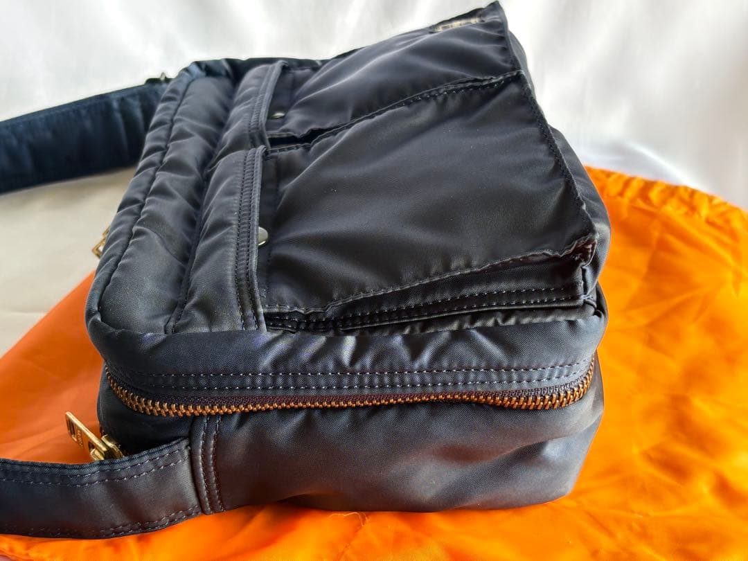 廃盤　美品　吉田カバン　ポーター　タンカー　ショルダーＳ　アイアンブルー