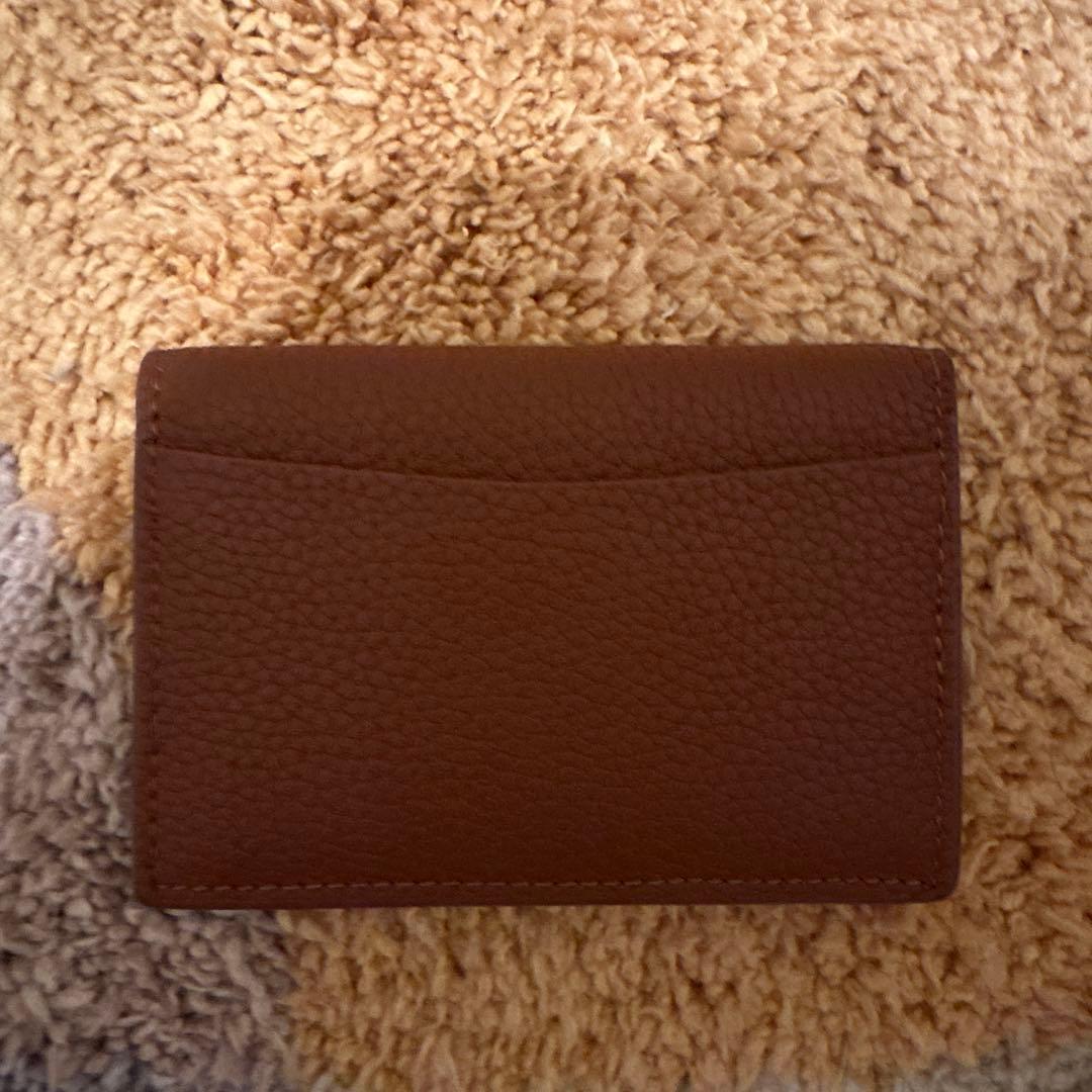 【新品、未使用】MAISON de SABRÉ 名刺入れ　ブラウン