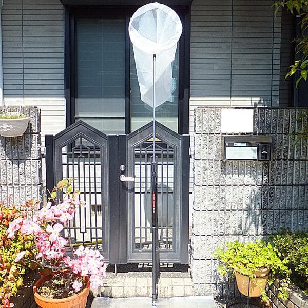 ★昆虫採集★虫取り網★最長６ｍ１８ｃｍ クワガタムシ・カブトムシの採集に！捕虫網