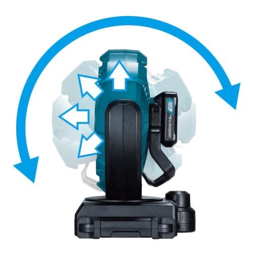 マキタ　充電式ファン 本体のみ ACアダプタ付 CF102DZ 新品未使用品