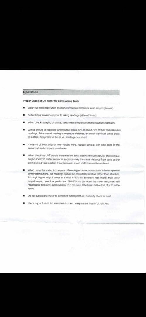 爬虫類飼育用 UVB測定器 RGM-UVB 紫外線計測器