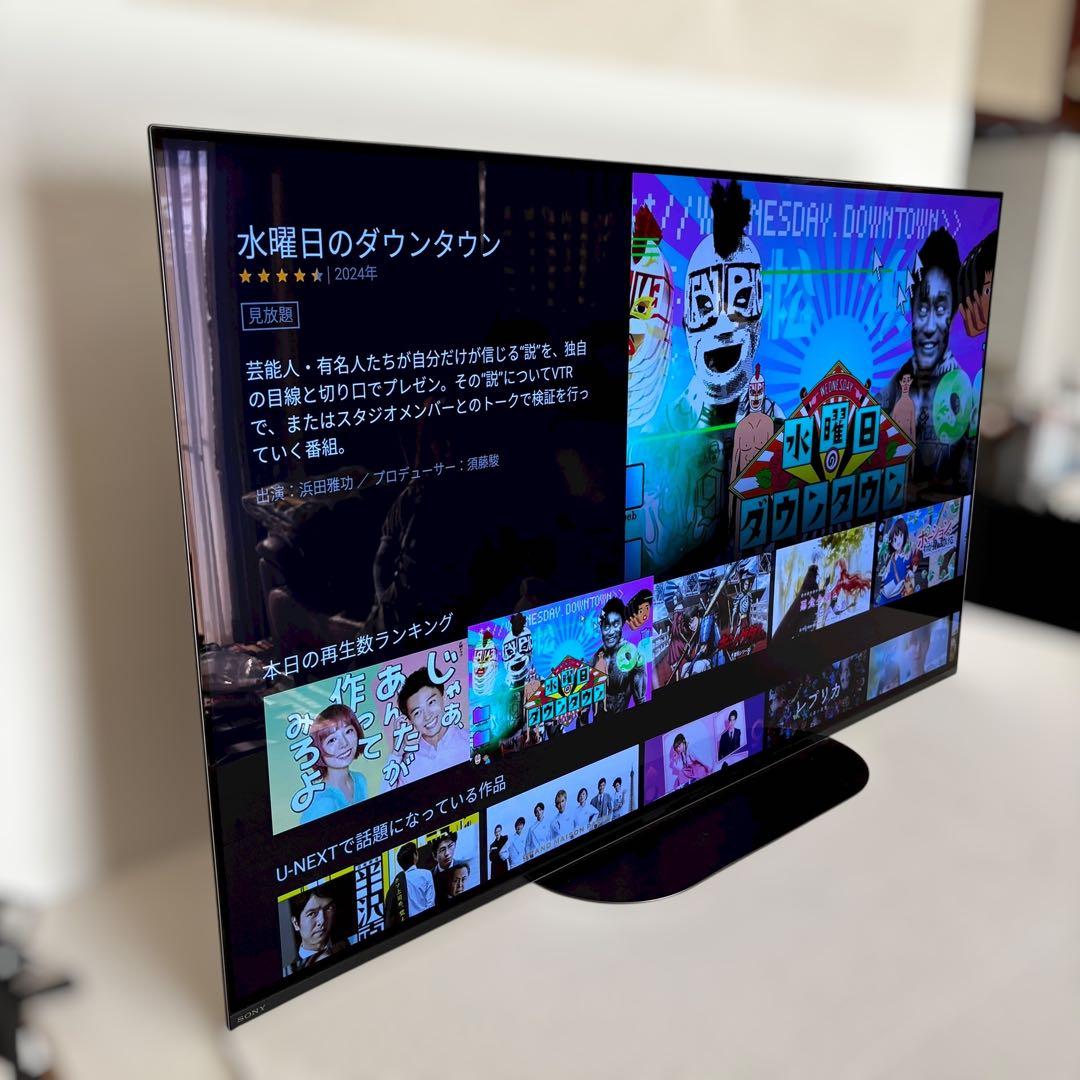 2022年製 ソニー ブラビア　48V型4K有機ELテレビ