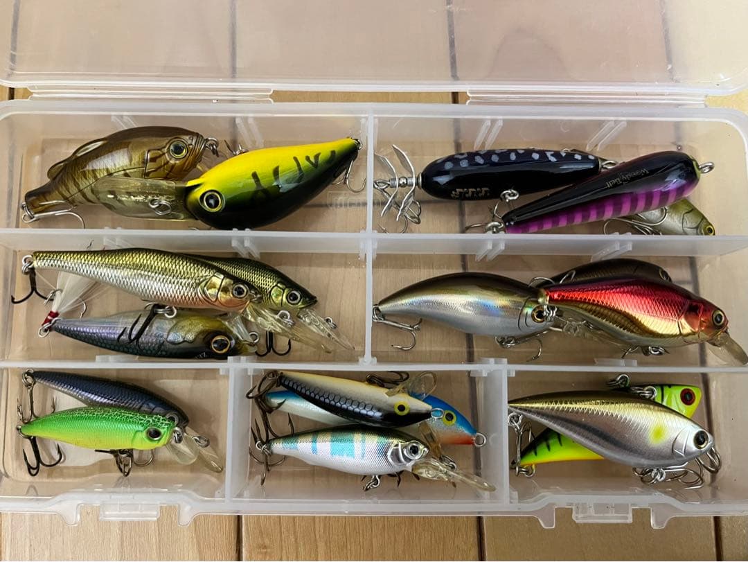 ルアーセット 多色 ケース付き まとめ売り
