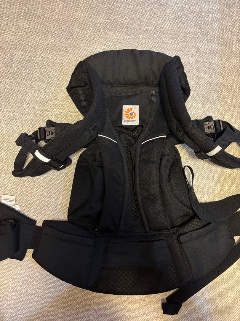 エルゴベビー 抱っこ紐 ブラック メッシュ