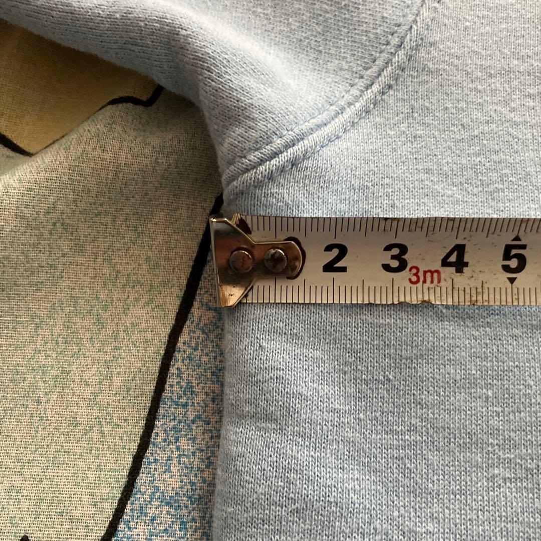 USA製　old stussy スウェット　トレーナー　レアカラー　スカイブルー