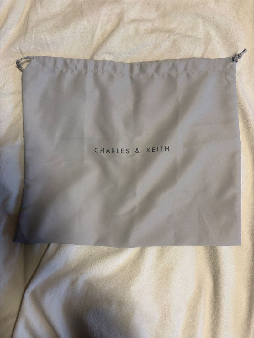 CHARLES & KEITH Duo ブレードチェーンハンドルホーボーバッグ