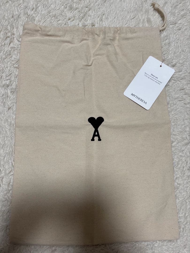 アミパリス　Ami Paris ベースボールキャップ　エンブロイダリー　ブラック