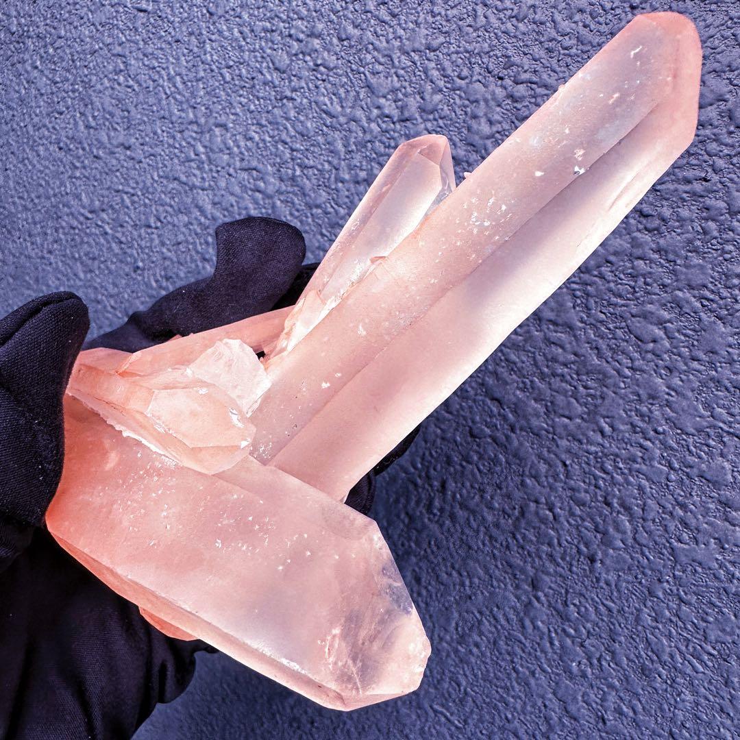 別格高級品❗️爆レア❗️両剣❗️超綺麗♡可愛い♡☆ピンクレムリアンシード原石A1348