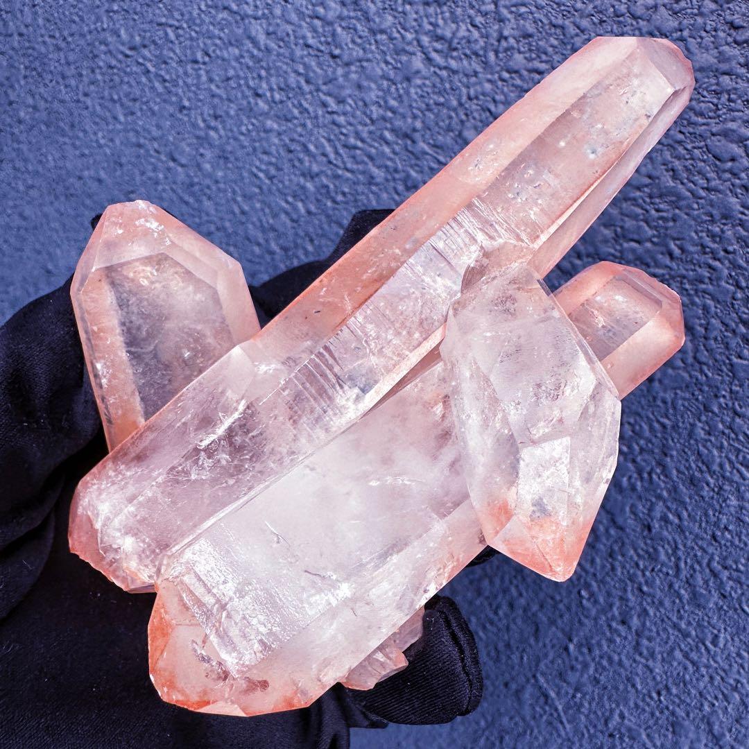 別格高級品❗️爆レア❗️両剣❗️超綺麗♡可愛い♡☆ピンクレムリアンシード原石A1348
