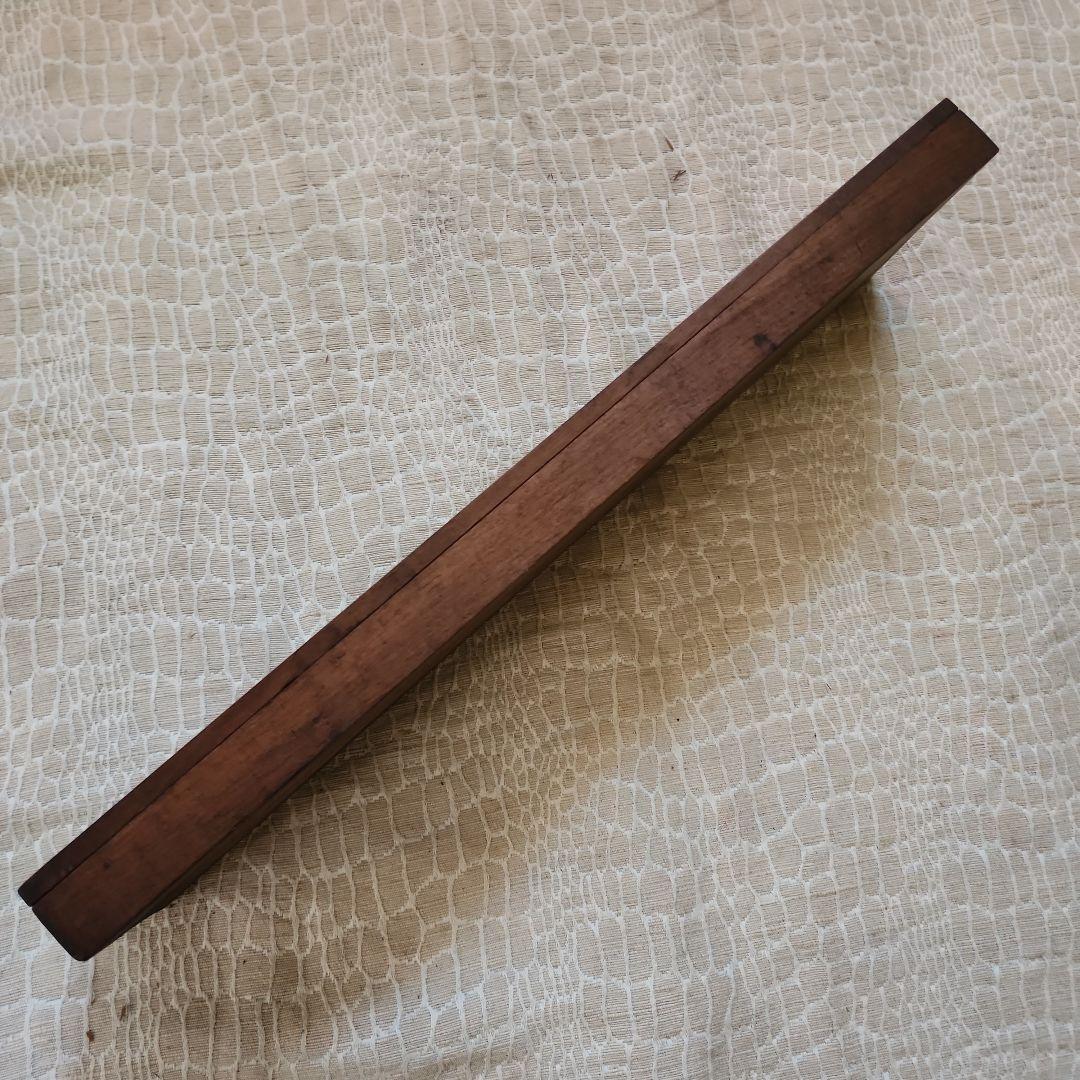 菓子木型-199　古い 木型 菓子型 和菓子 木製 古道具 古物