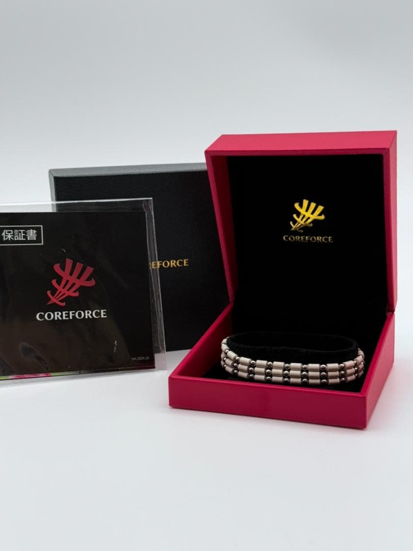 コアフォース ループ SUS 50 ホワイト ブレスレット ネックレス 正規品