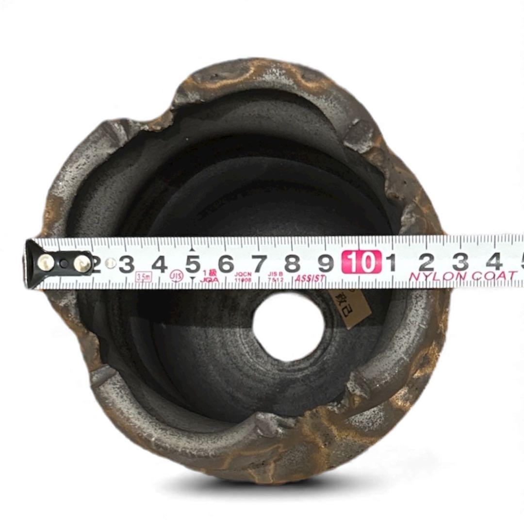 鉢と台座セット【新品未使用】　細川政己 y鉢 植木鉢 鉢 大鉢