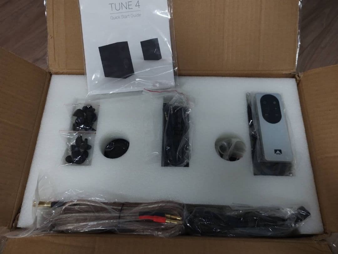 希少XTZ Tune 4アクティブスピーカー Bluetooth/USB/光入力