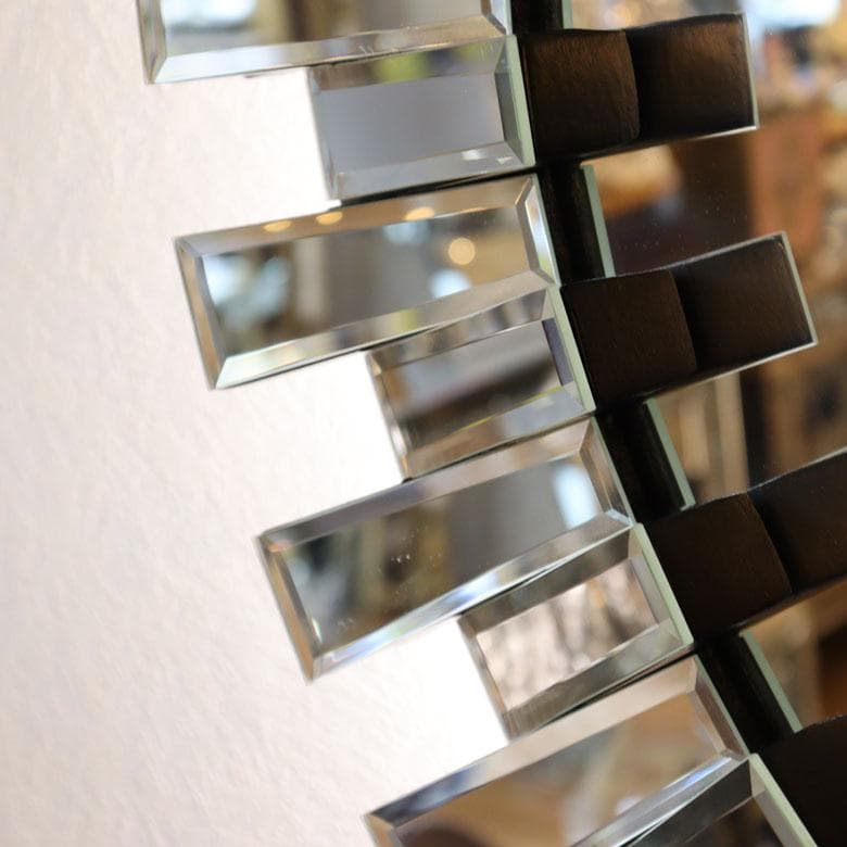 ミラー家具 壁掛けミラー LED 円形 鏡 グラムスタイル