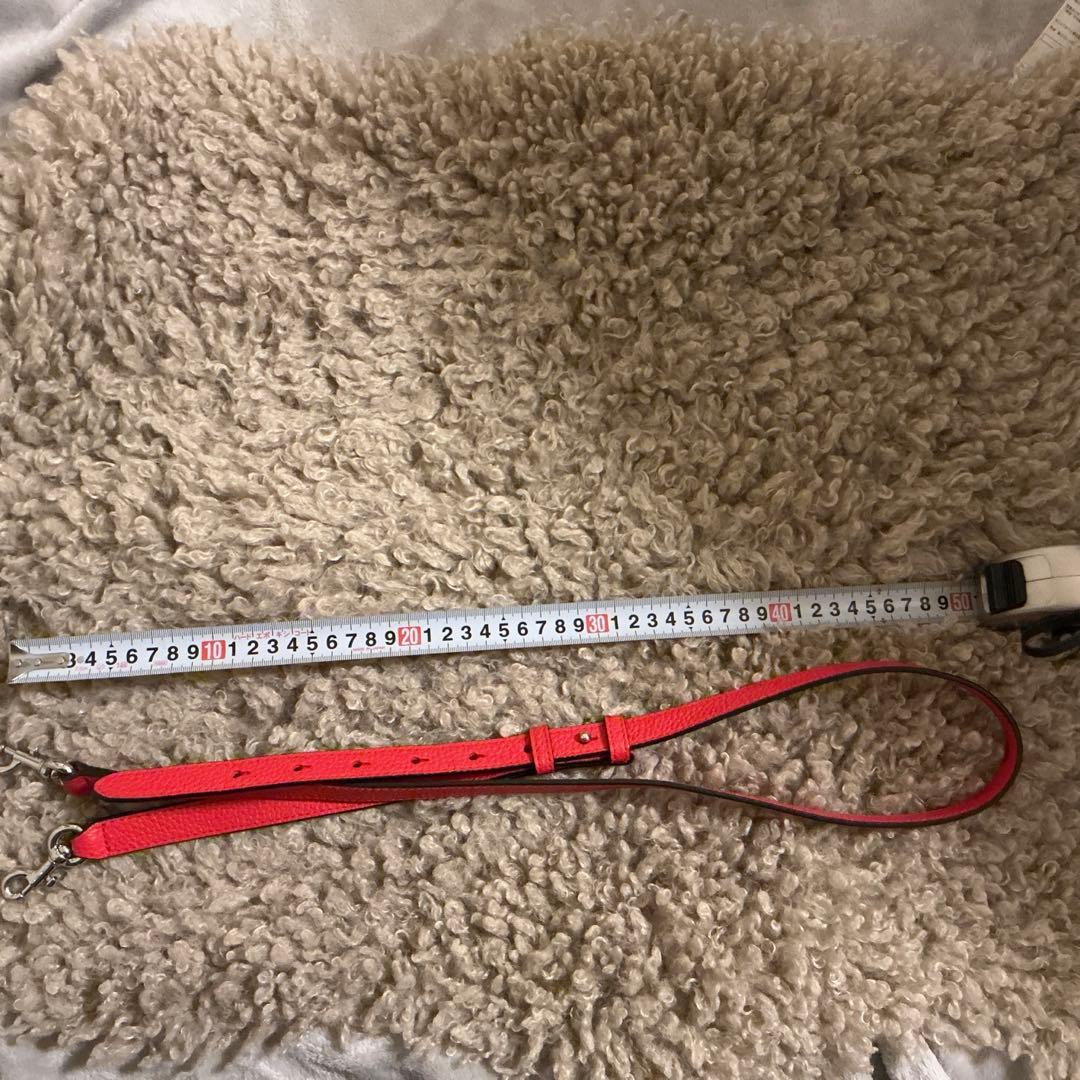 【美品】MARC JACOBS マークジェイコブス ショルダーバッグ　レッド