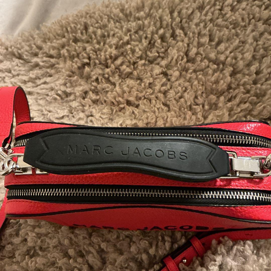 【美品】MARC JACOBS マークジェイコブス ショルダーバッグ　レッド