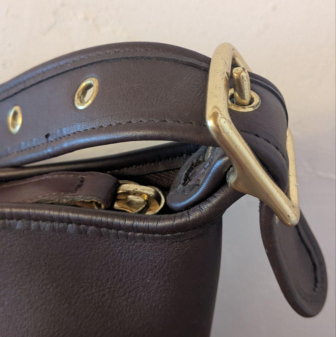 極美品　オールドコーチ　ダークブラウン