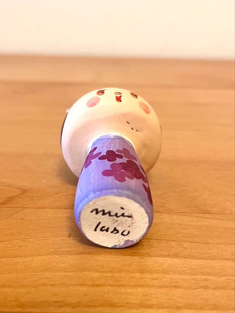 miulabo こけし　紫陽花かたつむり　コーヒー牛乳　　博多銘菓ひよことこけし