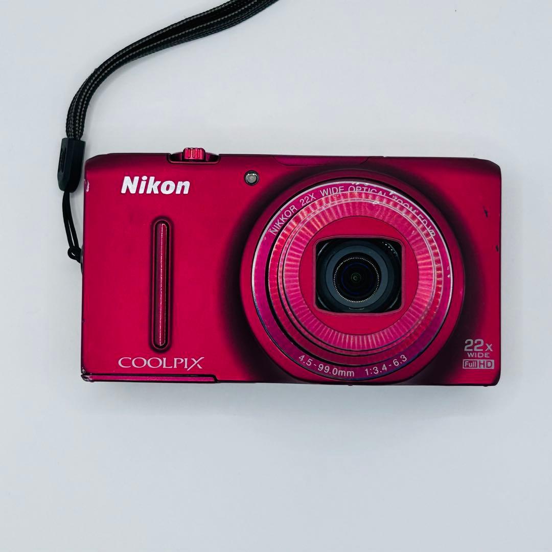 【希少】 ニコン Nikon クールピクス COOLPIX S9500 レッド