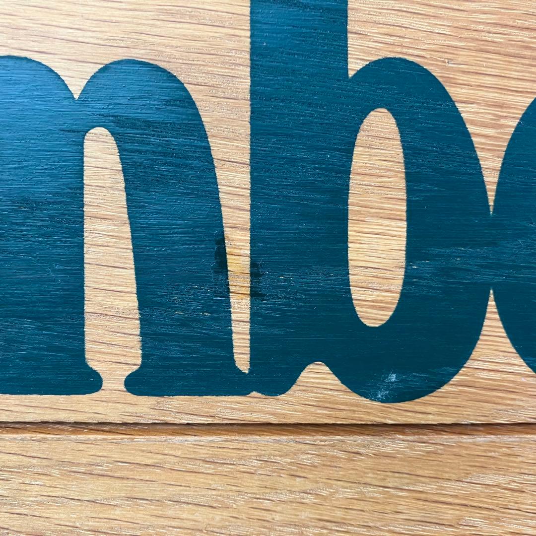 【超希少】Timberland ウッドサイン Wood Sign 非売品木製看板