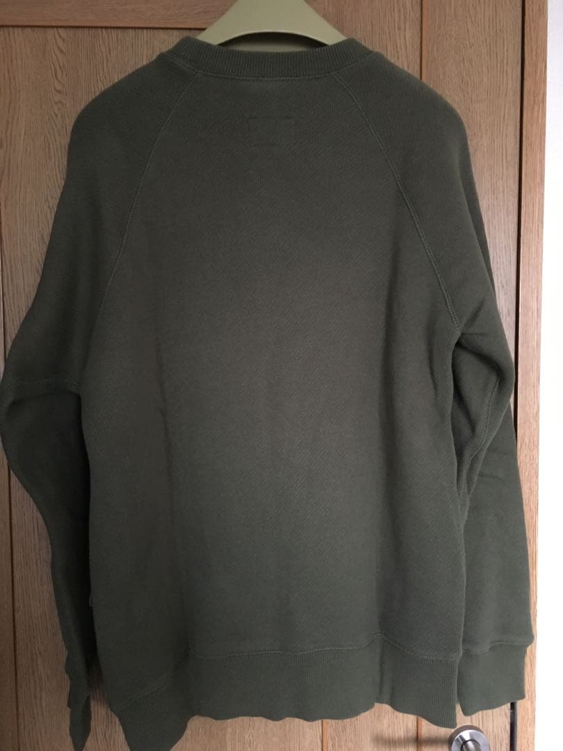 美品　希少　Stussy × Champion　ラグラン　カンガルーポケット S