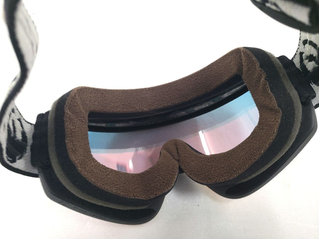 美品 DRAGON スノーボードスキーゴーグル ドラコン ミラーレンズ
