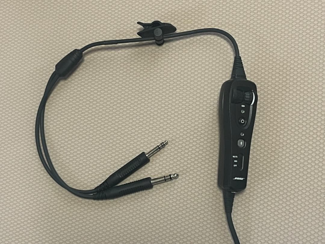 り*ゅ様 BOSEボーズ A20 Aviation Headset 2plugs