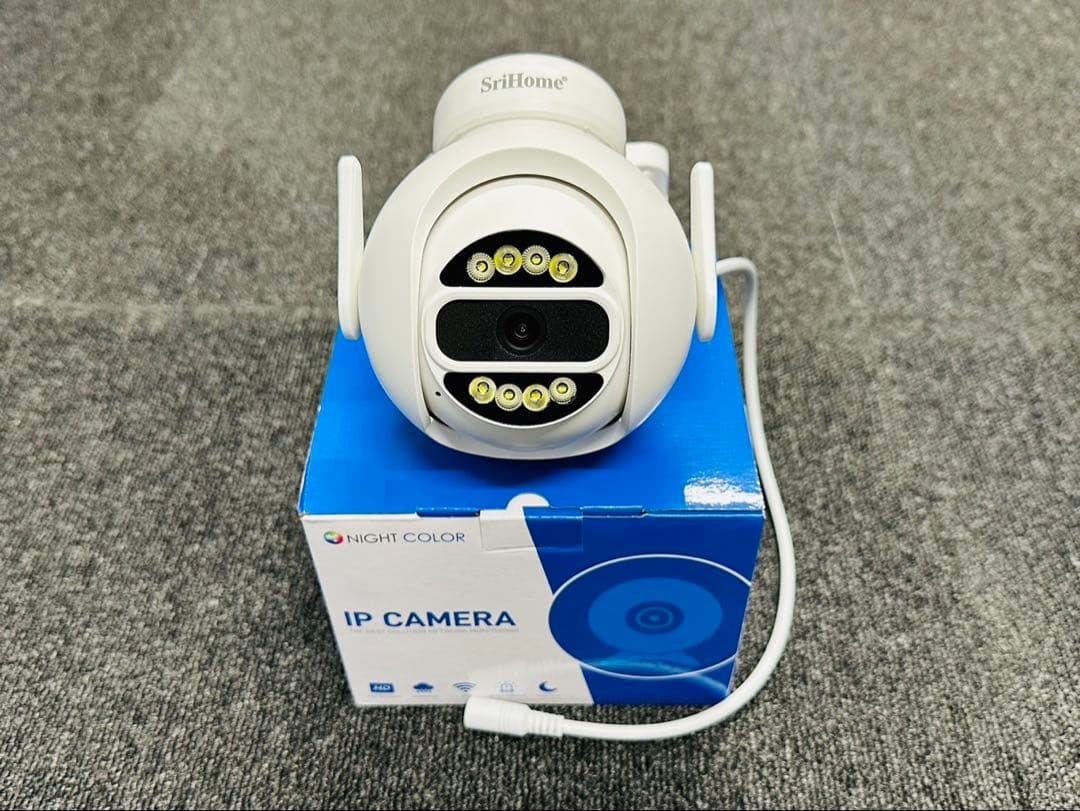 最新ワイヤレス防犯カメラ6台セット500万画素タッチパネル1TB HDD内蔵付き