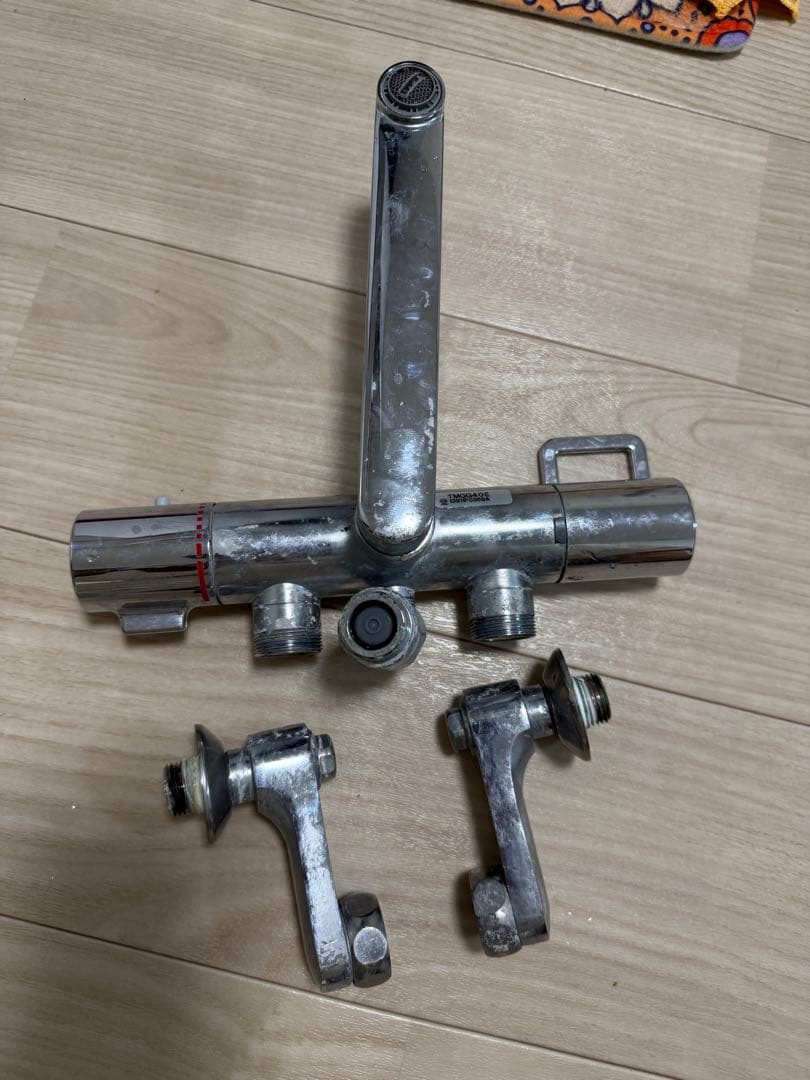 混合水栓 シルバー 金属製