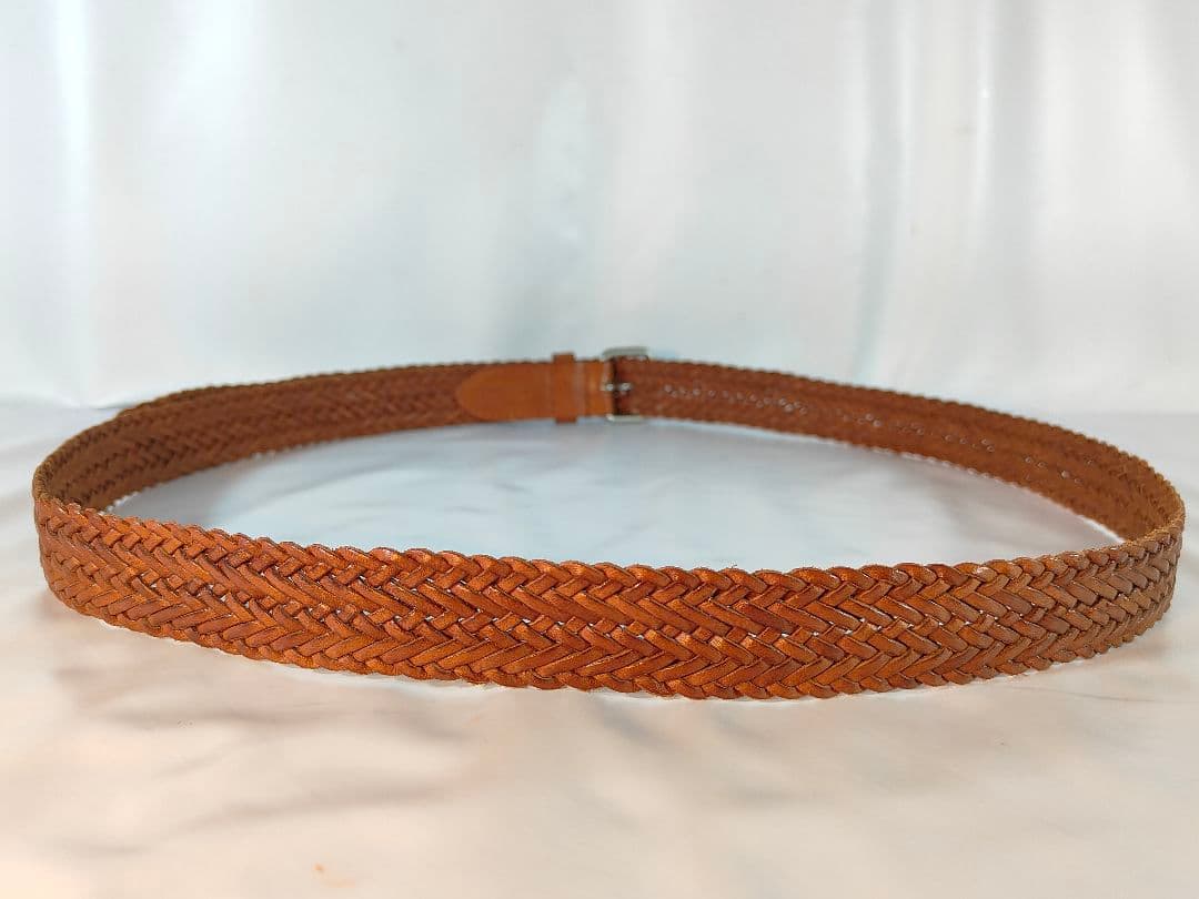 【美品】MHL マーガレットハウエル　高級レザーベルト 本革/牛革 英国製正規品